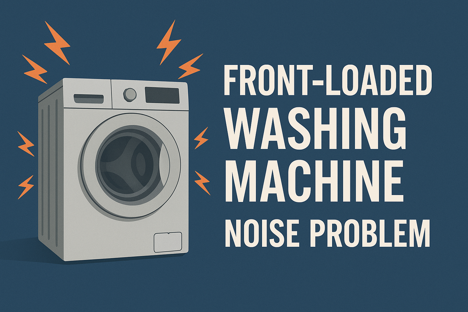 Front Loaded Washing Machine - Noise Problem