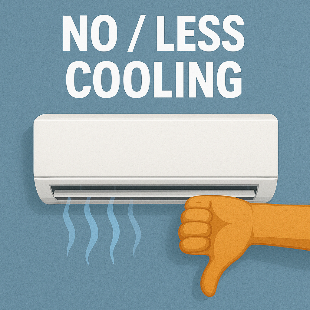No / Less Cooling