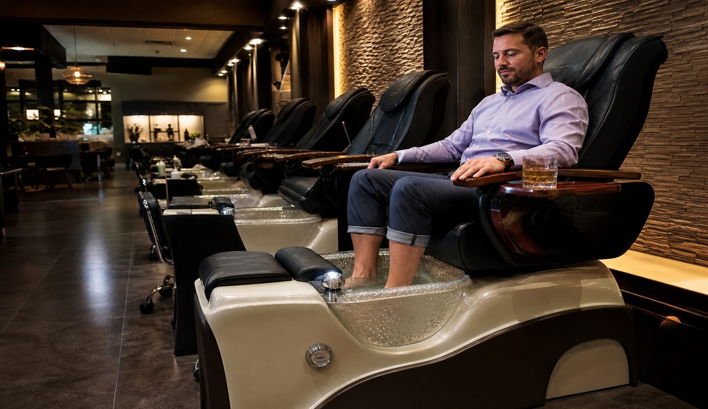 Men's Pedicure services